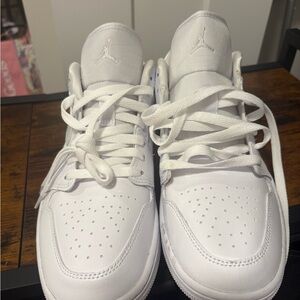 Nike White Minimalist Athletic Sneakers